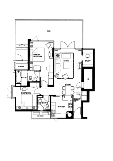 The Levelz - Floor Plan