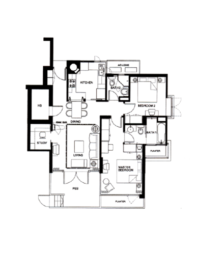 The Levelz - Floor Plan