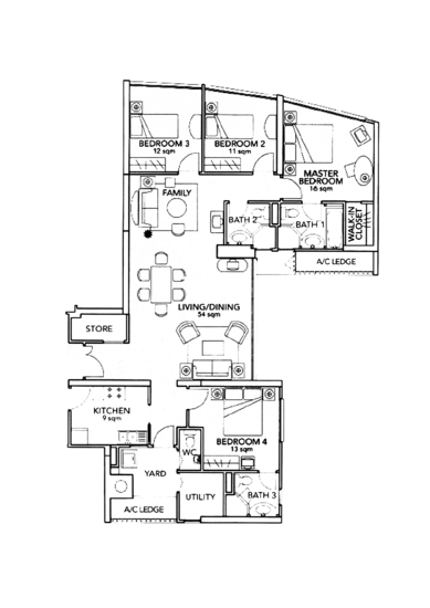 Trellis Towers - Floor Plan