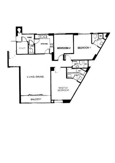Harbour View Towers - Floor Plan