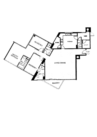 Harbour View Towers - Floor Plan