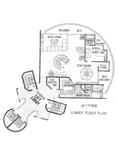 Hawaii Tower - Floor Plan