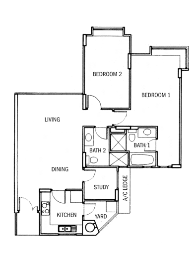 The Springbloom - Floor Plan
