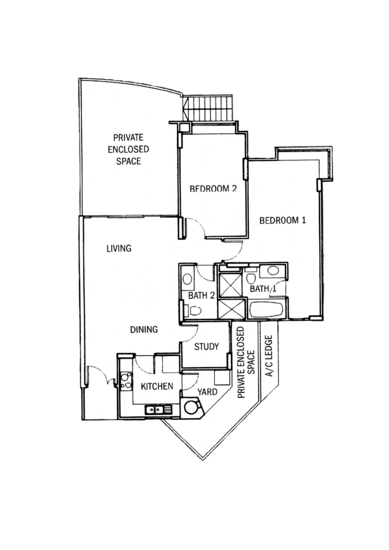 The Springbloom - Floor Plan