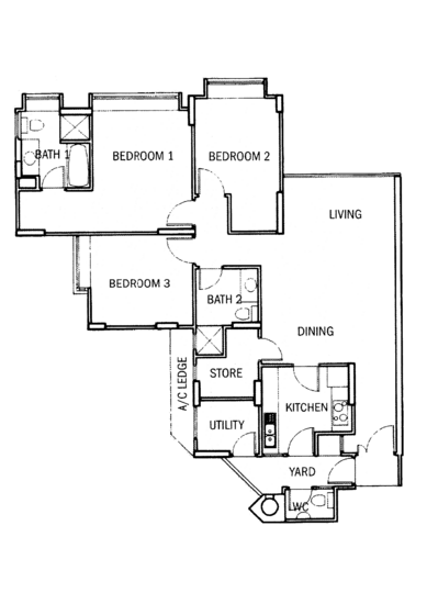 The Springbloom - Floor Plan
