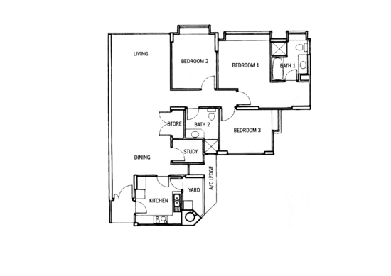 The Springbloom - Floor Plan