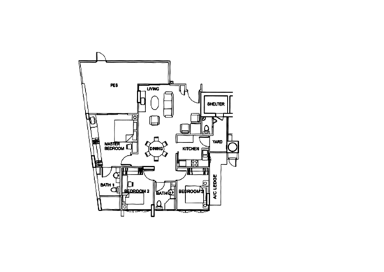 The Alcove - Floor Plan