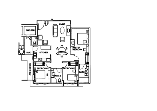 The Alcove - Floor Plan
