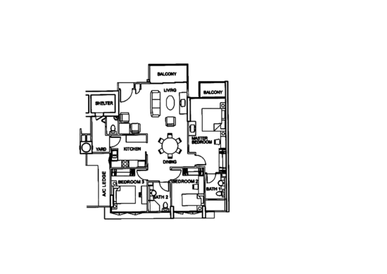 The Alcove - Floor Plan