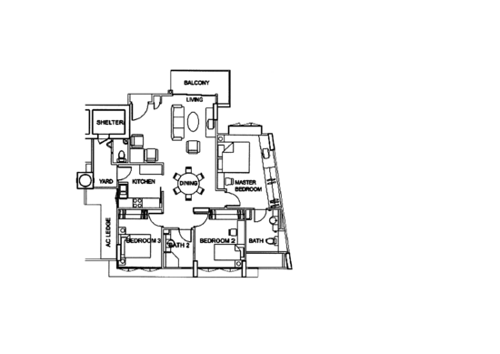 The Alcove - Floor Plan