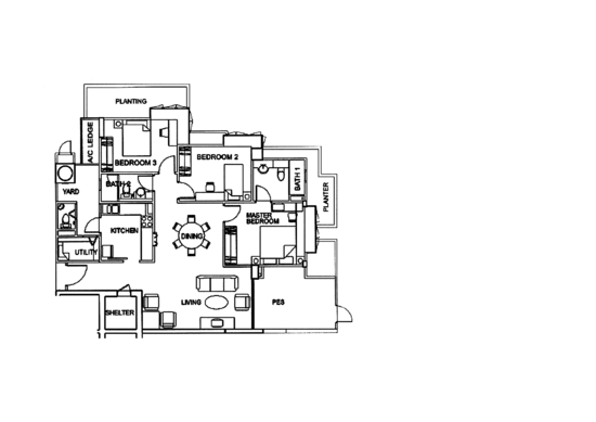 The Alcove - Floor Plan