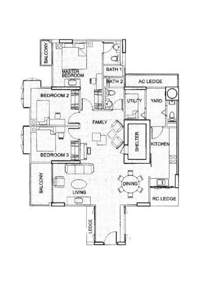 The Alcove - Floor Plan