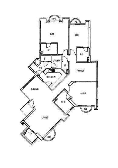Parbury Hill Condominium - Floor Plan