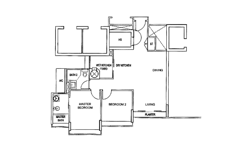 Vida, 5 Peck Hay Road, 2 Bedrooms, 850 sqft, Apartment For Rent, by Carrie Zhang, 24251344 - PropertyGuru.com.sg