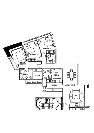 The Equatorial - Floor Plan