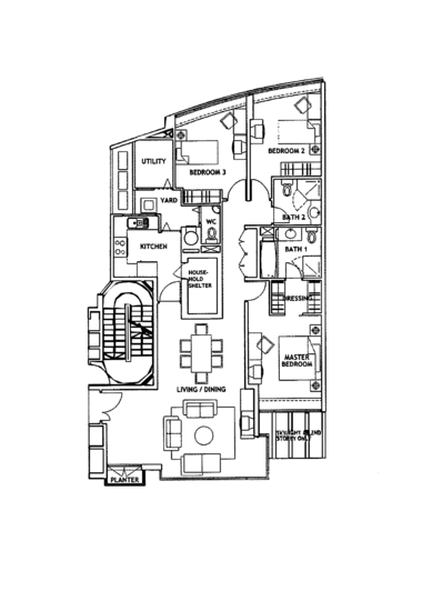 The Equatorial - Floor Plan