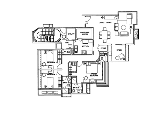 The Equatorial - Floor Plan