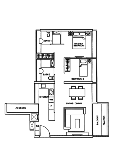 One-North Residences - Floor Plan