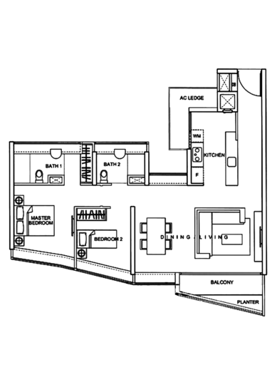 One-North Residences - Floor Plan