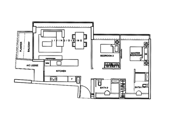 One-North Residences - Floor Plan