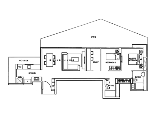 One-North Residences - Floor Plan