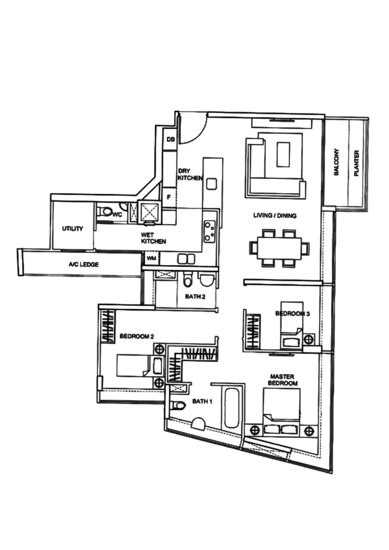 One-North Residences - Floor Plan