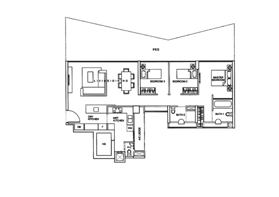 One-North Residences - Floor Plan