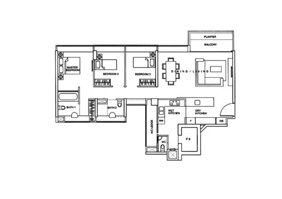 One-North Residences - Floor Plan