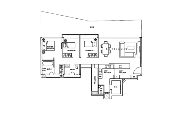 One-North Residences - Floor Plan
