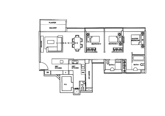 One-North Residences - Floor Plan