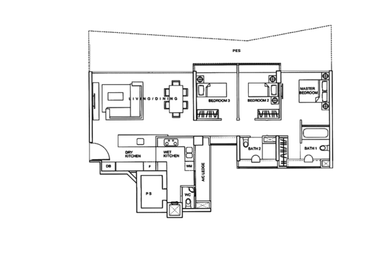 One-North Residences - Floor Plan