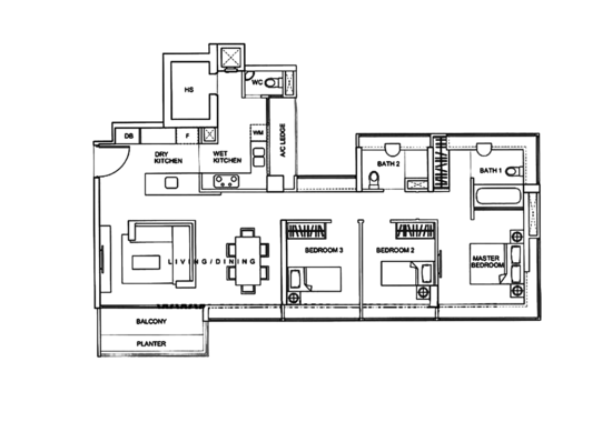 One-North Residences - Floor Plan