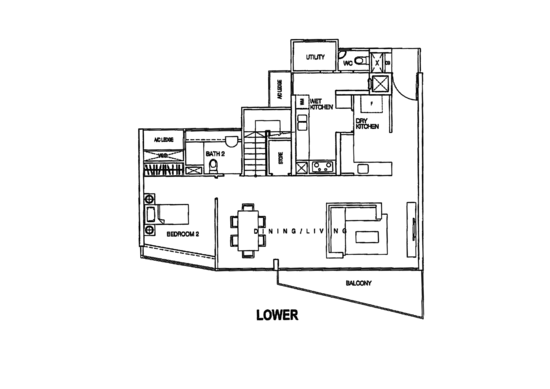 One-North Residences - Floor Plan