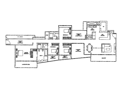 One-North Residences - Floor Plan