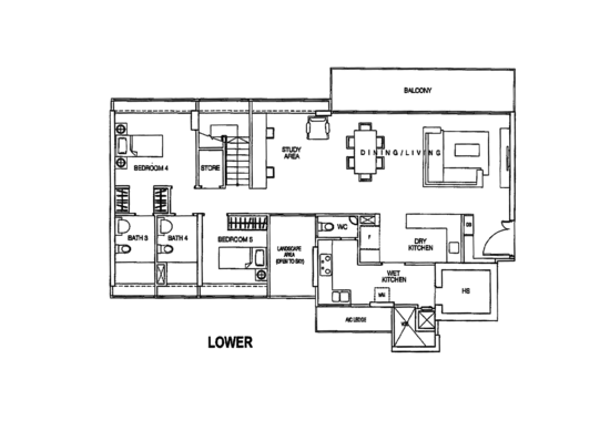 One-North Residences - Floor Plan