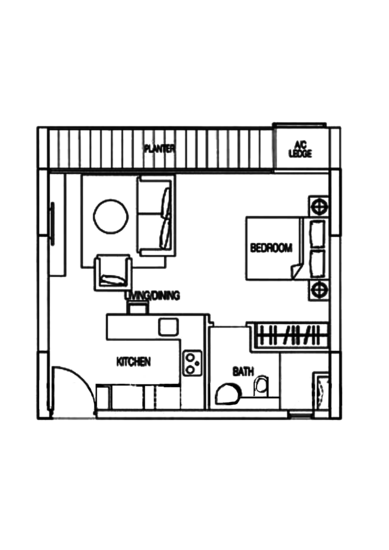 One-North Residences - Floor Plan