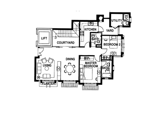 St. Martin Residence - Floor Plan