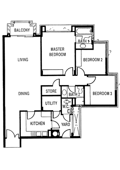 The Merasaga - Floor Plan