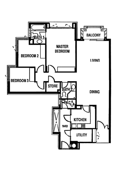 The Merasaga - Floor Plan