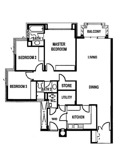 The Merasaga - Floor Plan