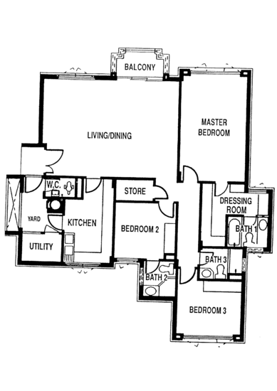 The Merasaga - Floor Plan