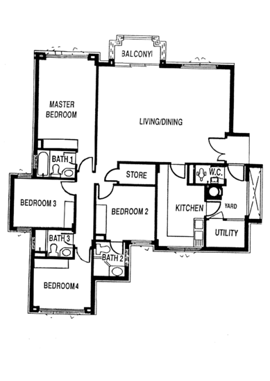 The Merasaga - Floor Plan