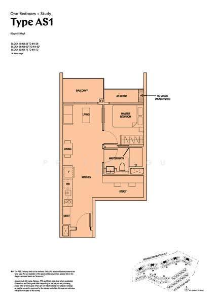 Affinity At Serangoon, 32 Serangoon North Avenue 1, Hougang / Punggol / Sengkang, 1 Bedroom, 538 sqft, Condominium For Sale, by Lynn Koay, 25643495 - 2D - PropertyGuru.com.sg