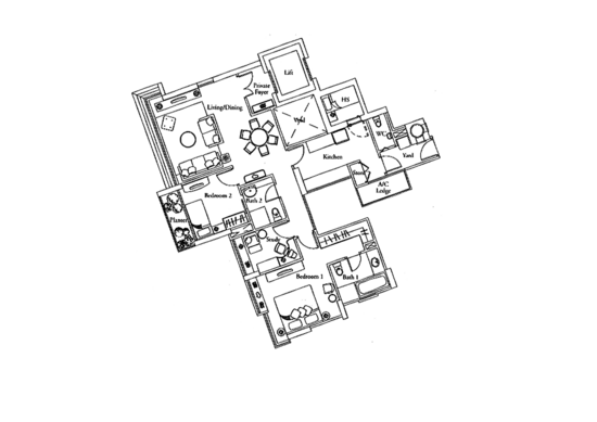 The Serenade @ Holland - Floor Plan