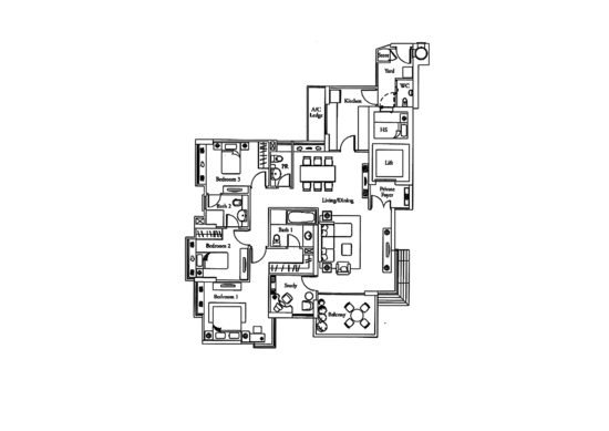 The Serenade @ Holland - Floor Plan