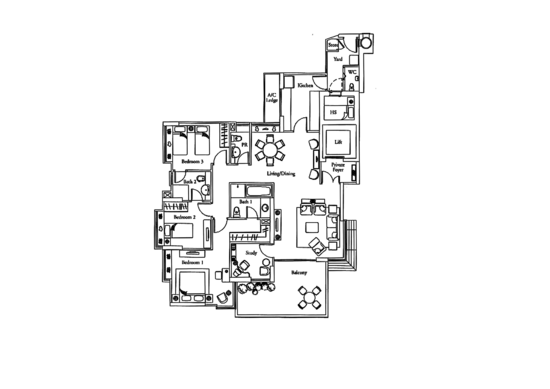 The Serenade @ Holland - Floor Plan
