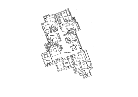 The Serenade @ Holland - Floor Plan