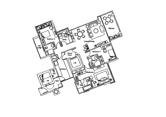 The Serenade @ Holland - Floor Plan
