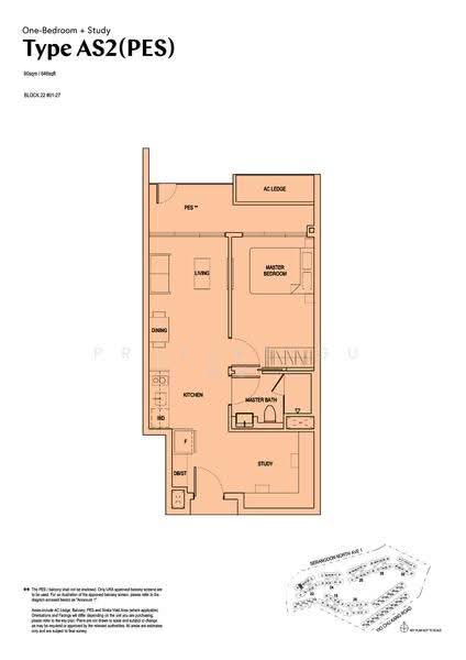 Affinity At Serangoon, Hougang / Punggol / Sengkang, 1 Bedroom, 646 sqft, Condominium For Sale, by Dylan Poh, 500285168 - 2D - PropertyGuru.com.sg