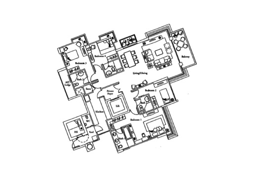 The Serenade @ Holland - Floor Plan